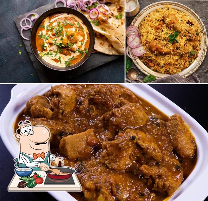 Chicken curry at Home made meal