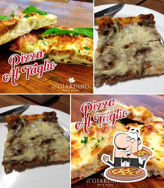 Consiga pizza no il' Giardino della Pizza