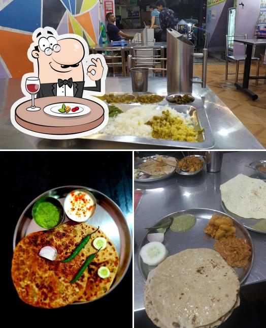 Meals at Rajasthan Sharma Bhojanalaya