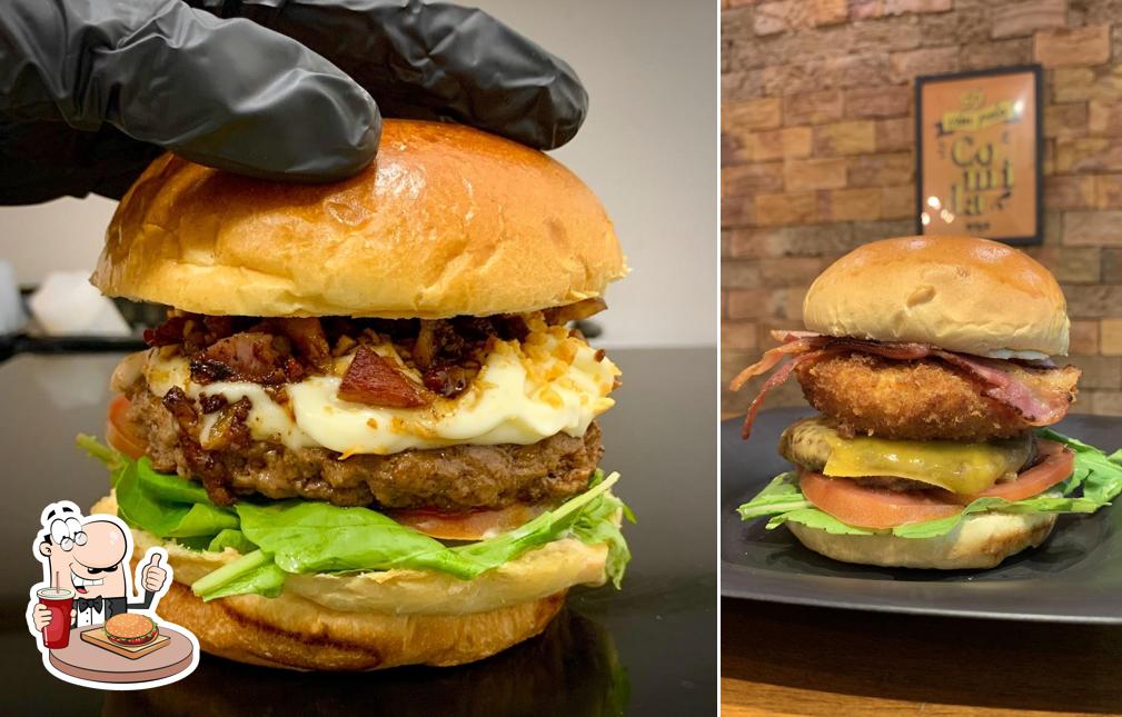 Os hambúrgueres do Rib's Burger irão satisfazer diferentes gostos