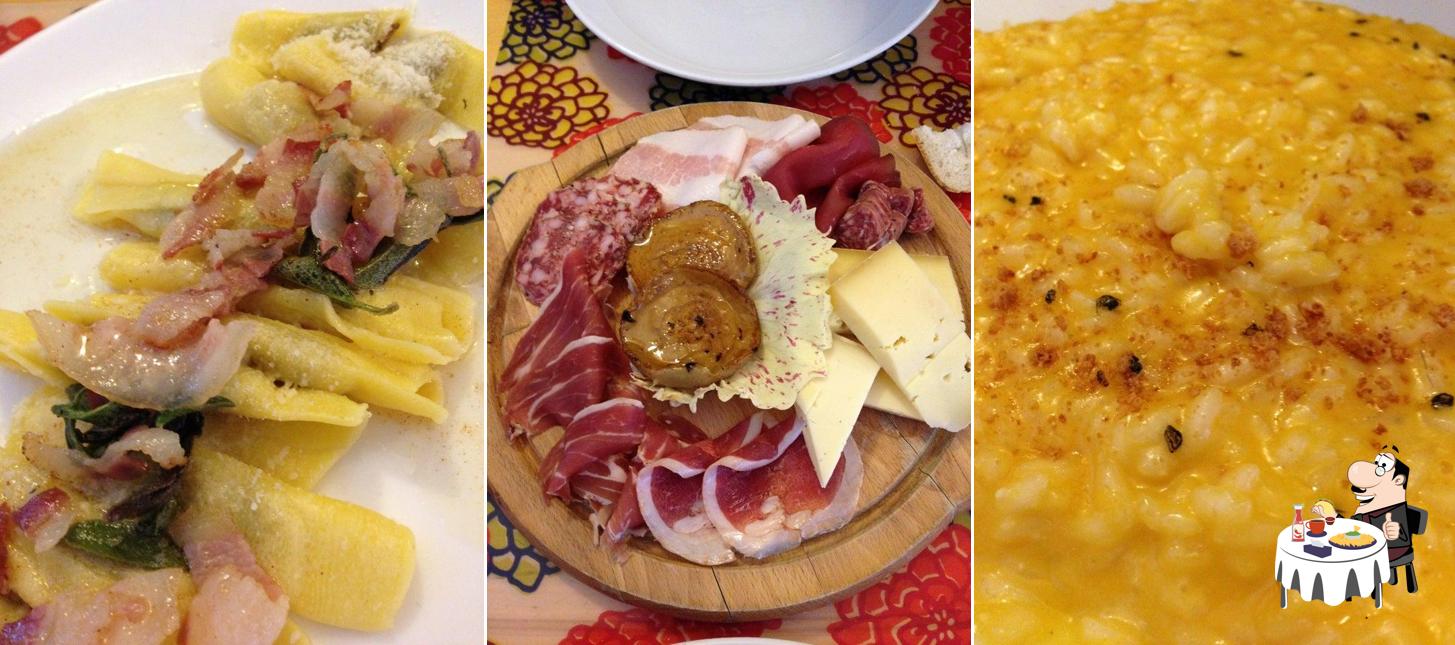 Piatto di formaggi al Ristorante La Gerla