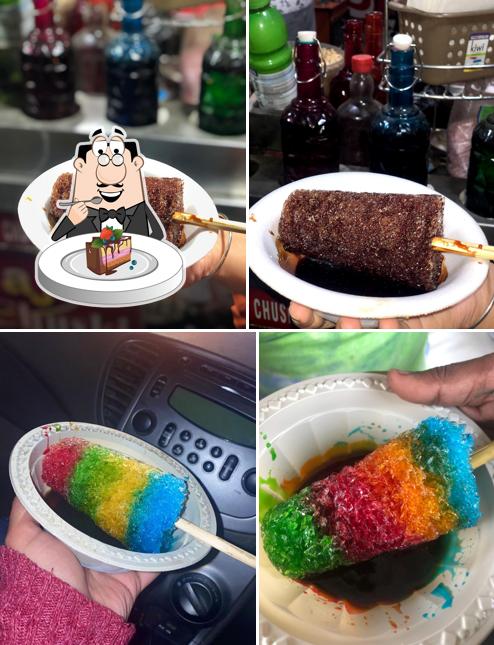 Chocolate cake at Suraj Chuski Corner