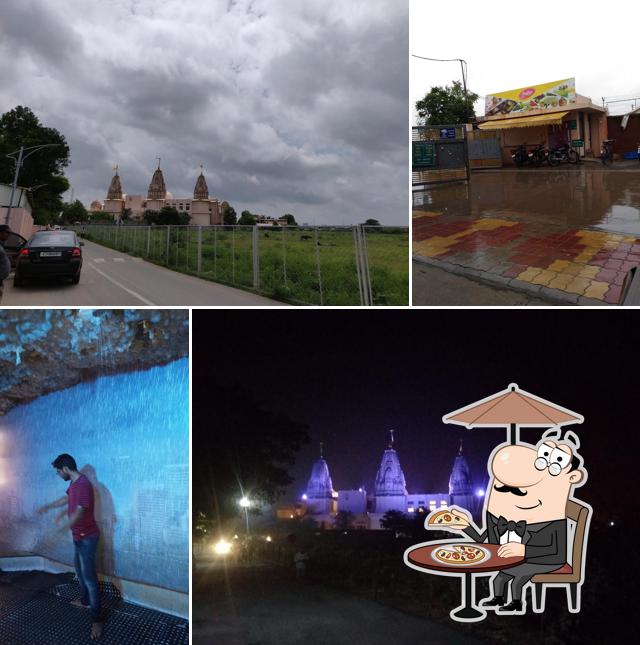 Check out how Trimandir Bhojanshala (Unodary) looks outside