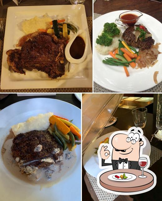 Food at Portland Grill & Cafe