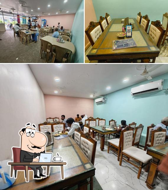 The interior of TAJ FAMILY RESTAURANT