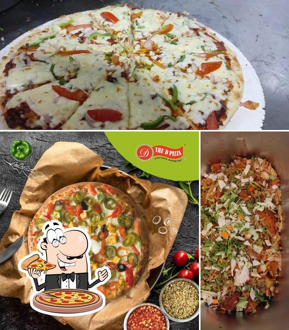 Try out pizza at The D Pizza
