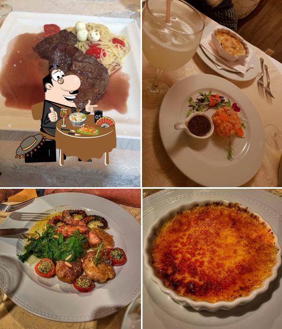 Comida em Le Triskell Bistrô