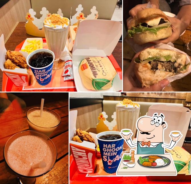 Food at BURGER LOUNGE