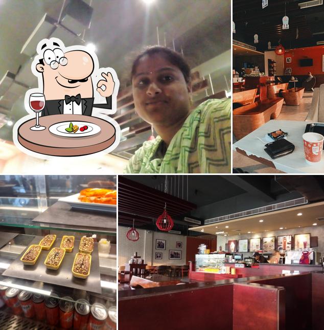Food at Cafe Coffee Day