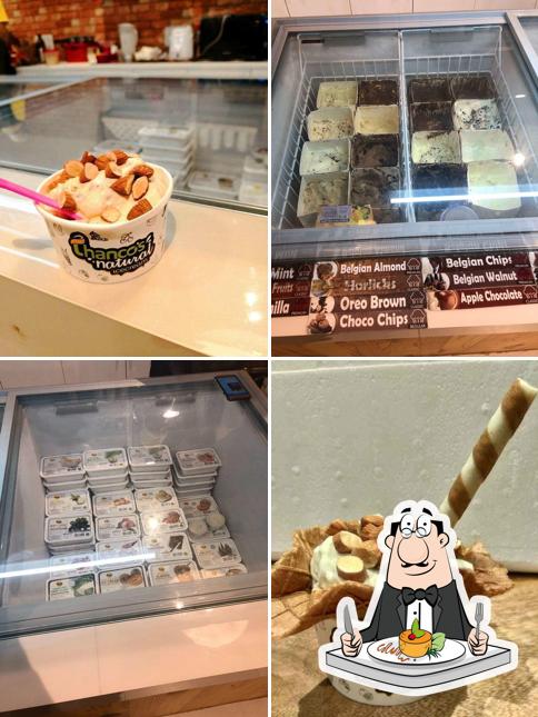Food at Thancos Natural Ice cream