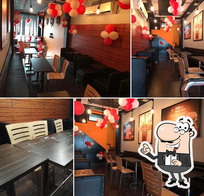 The interior of Grill Masters
