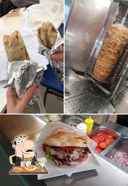 Panino con maiale stirato al Kebab e pizzeria a muggia