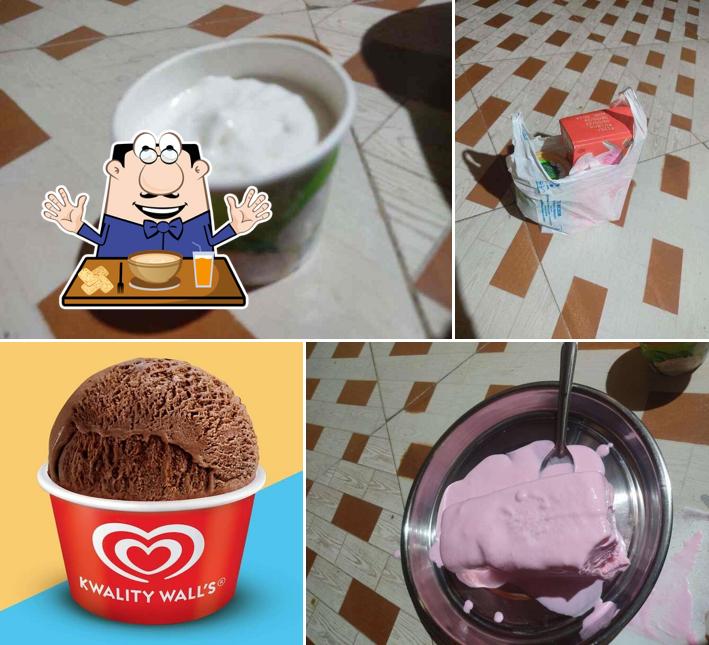 Clam chowder at Kwality Wall’s Ice Cream and More