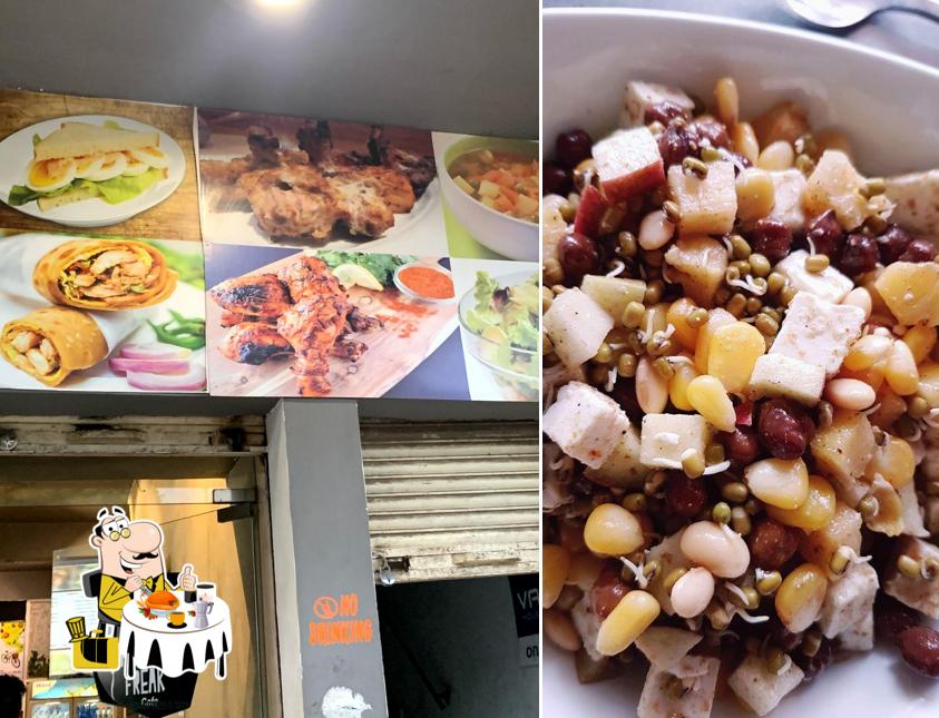 Meals at My Health Freak Cafe