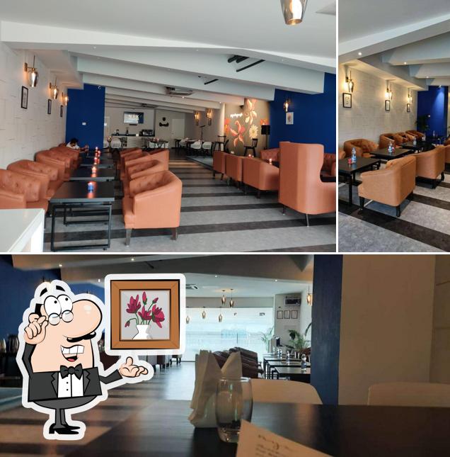 The interior of NYX Lounge Cafe