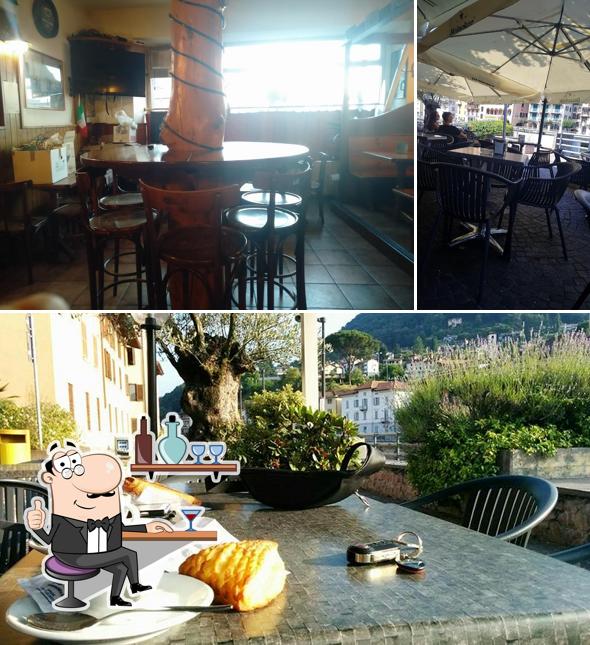 Gli interni di Bar Dogana