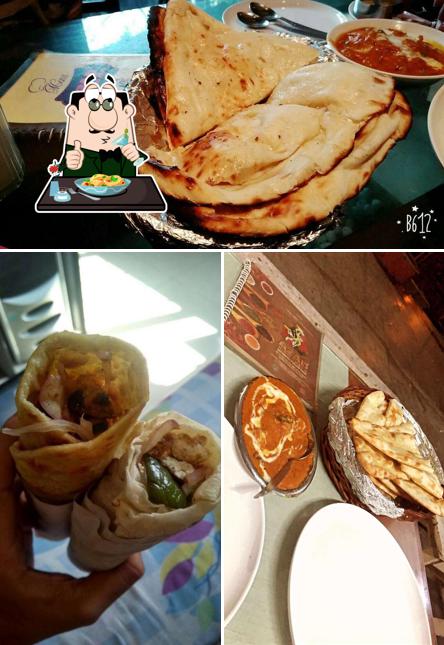 Food at Azad Hind Dhaba