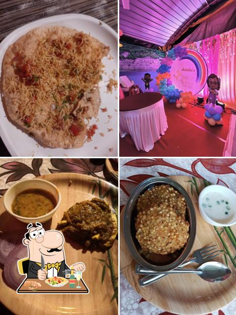 Meals at Bramha Hotel
