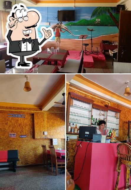 The interior of Canacona Palace