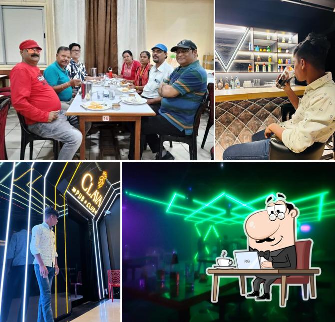 The interior of Clava - Pub & Club