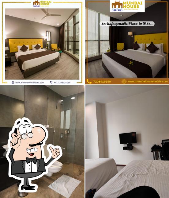 The interior of Hotel Mumbai House Airoli, Navi Mumbai