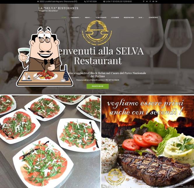 Prova i piatti di carne a La "Selva" Resort Ristorante Pizzeria