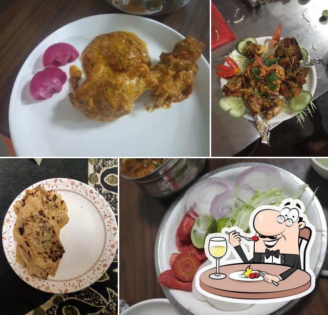 Food at Lazeez Restaurant Sohna