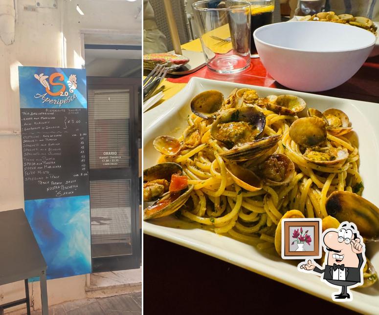Gli interni di Pescheria Sarina