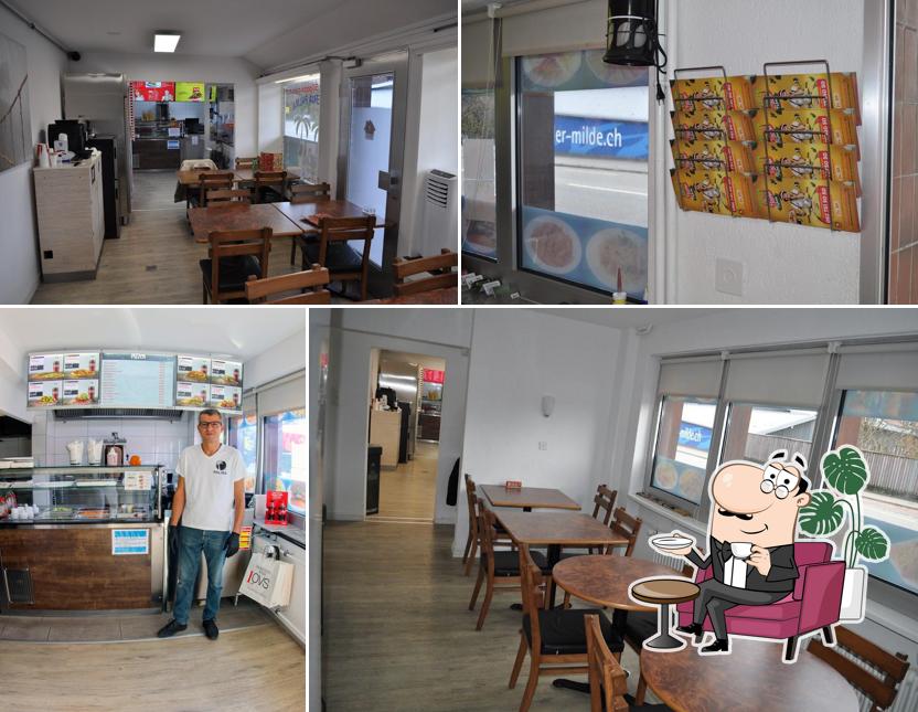 Gli interni di Pizza Palma Zofingen