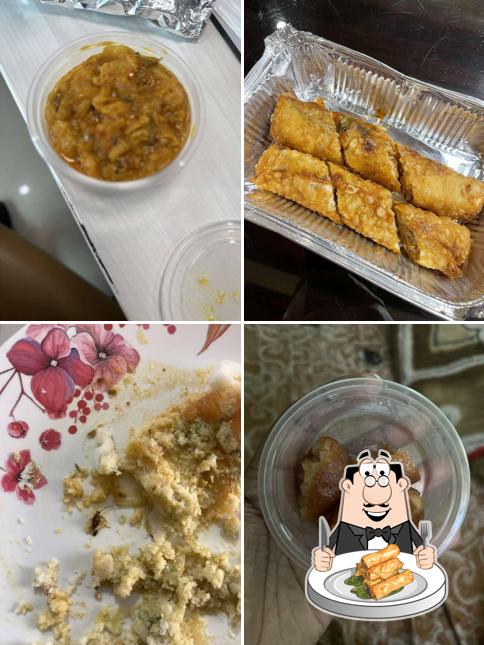 Spring rolls at Sri Krishna Palace