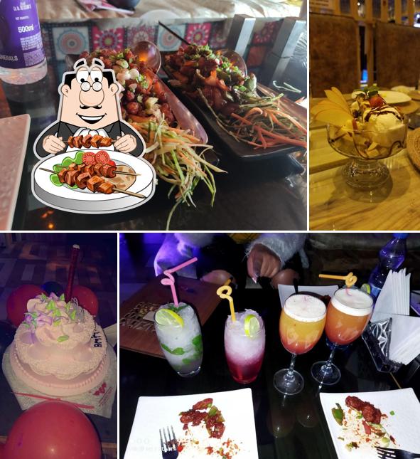 Food at The Iconic Dinning & Cocktail Bar