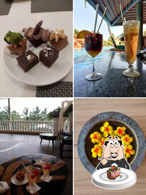 Chocolate cake at The Zuri White Sands, Goa Resort & Casino