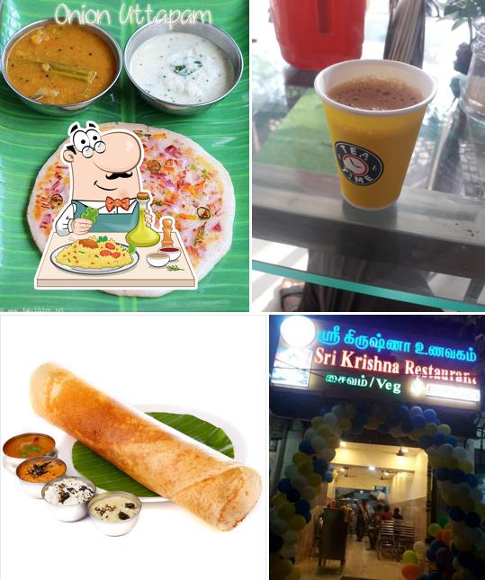 Food at Udupi sri krishna restaurant veg