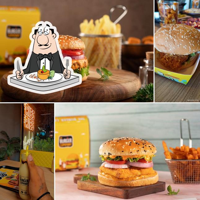 Food at The Burger Company Ahmedabad
