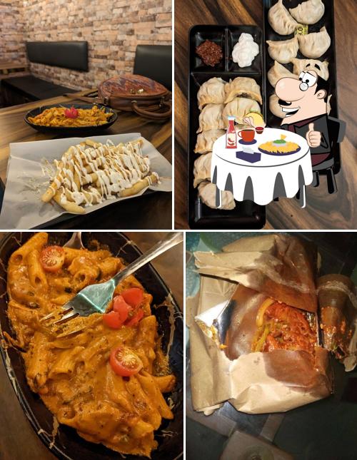 Cheese plate at The Flame Cafe