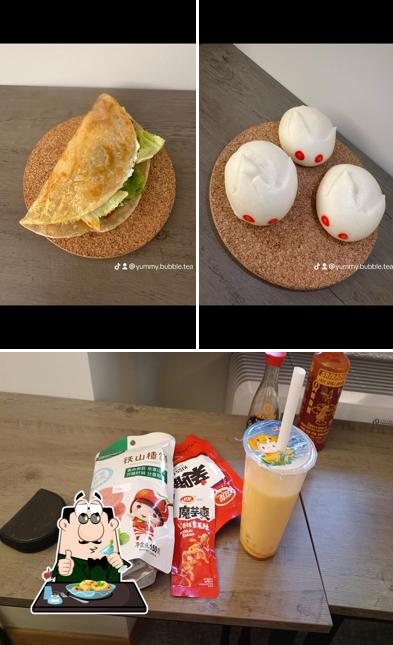 Guarda la foto che mostra la cibo e interni di Yummy Bubble Tea Food