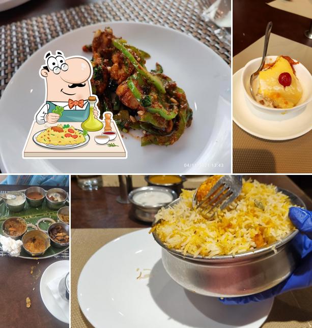 Food at Southern Mirchi Restaurant