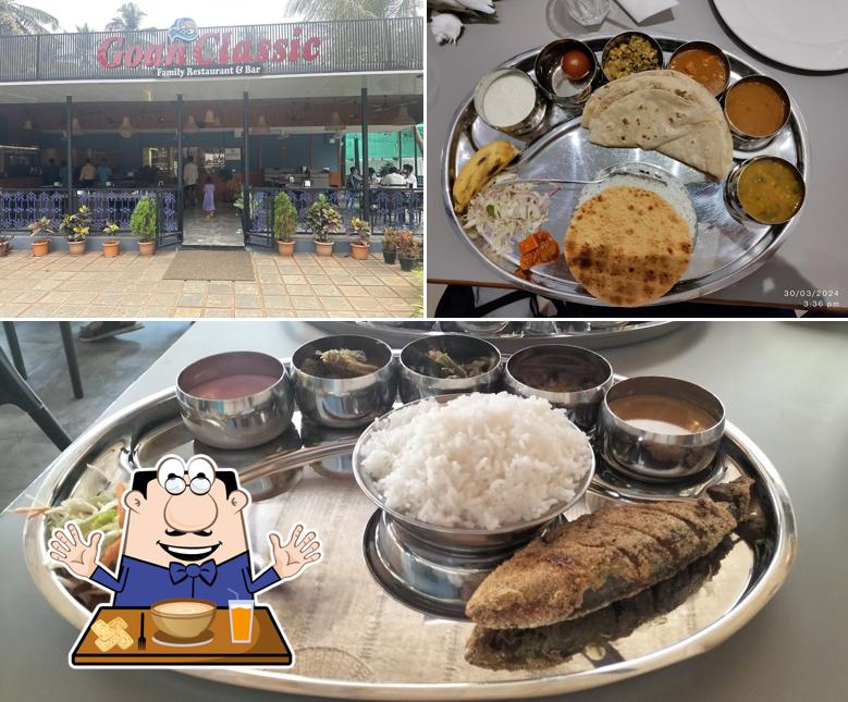 Food at Goan Classic Family Restaurant and Bar