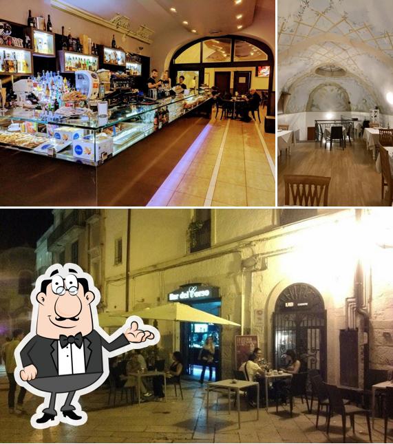Gli interni di Trattoria del corso