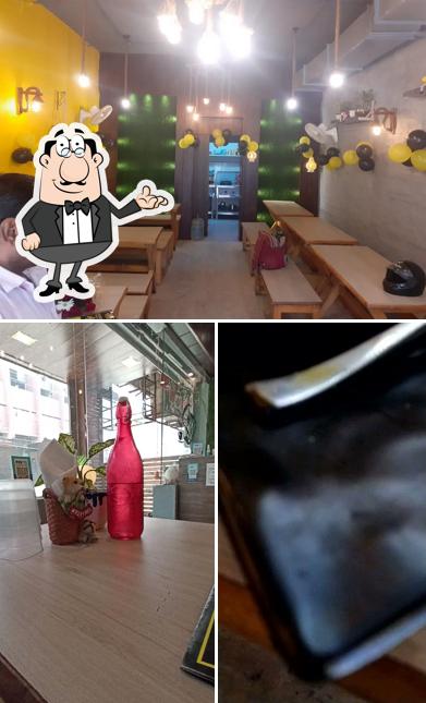 The interior of Cafe Little Bites