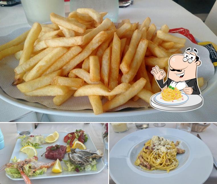 Spaghetti alla carbonara al Ristorante Casablanca