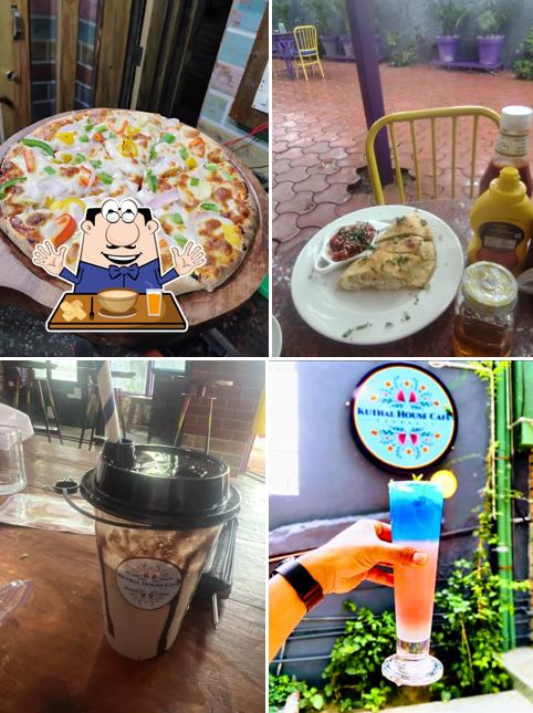 Food at Kuthal House Cafe