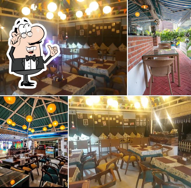 The interior of Mojo - Restaurant, Bar & Party Lawns