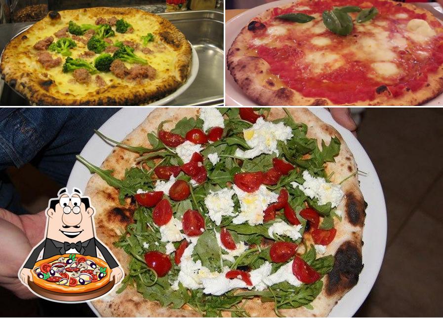 Prenditi tra le molte varianti di pizza