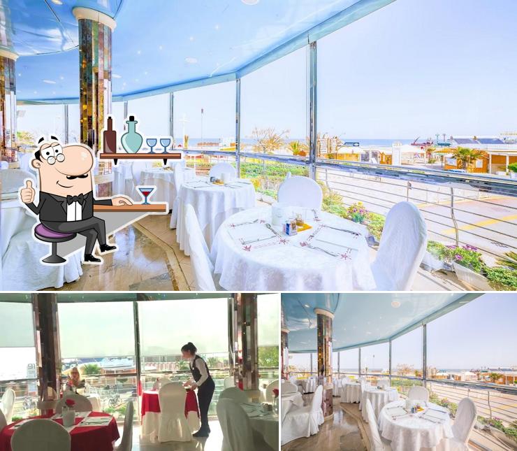 Gli interni di Bar Vista Mare