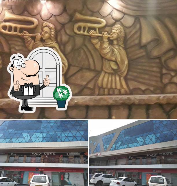 The exterior of Food Cave