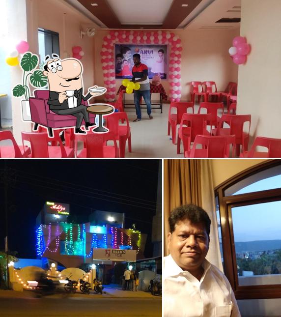 The interior of Hotel Aditya