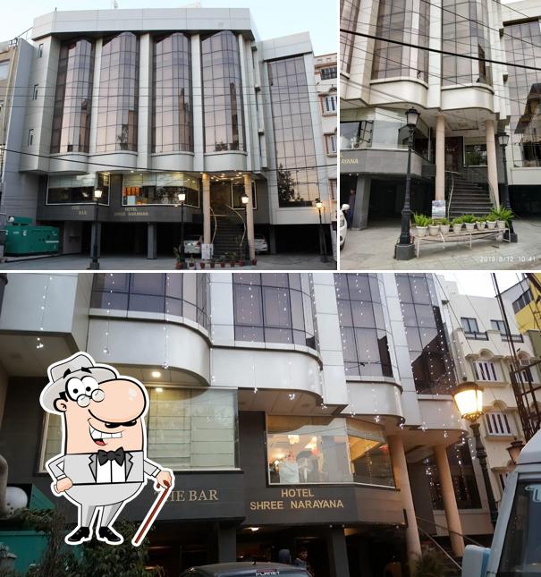 Check out how Hotel Shree Narayana looks outside