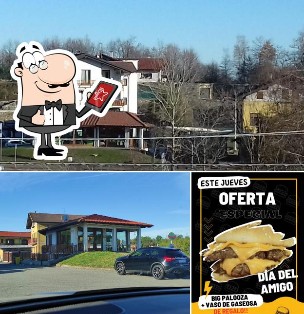 Dai un’occhiata alla immagine che raffigura la esterno e cibo di IL PAPPAMONDO - FAST FOOD - BAR