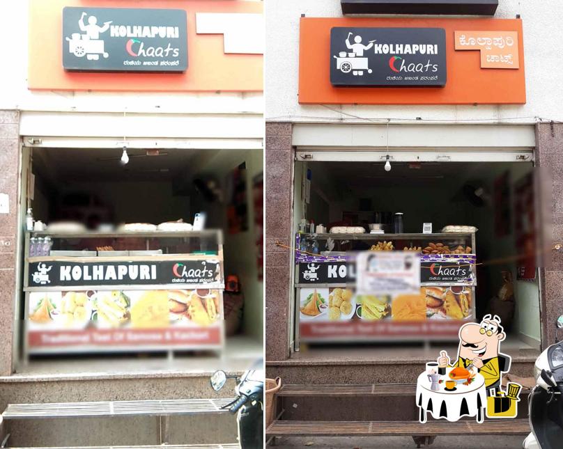 Food at Kollapuri Chats